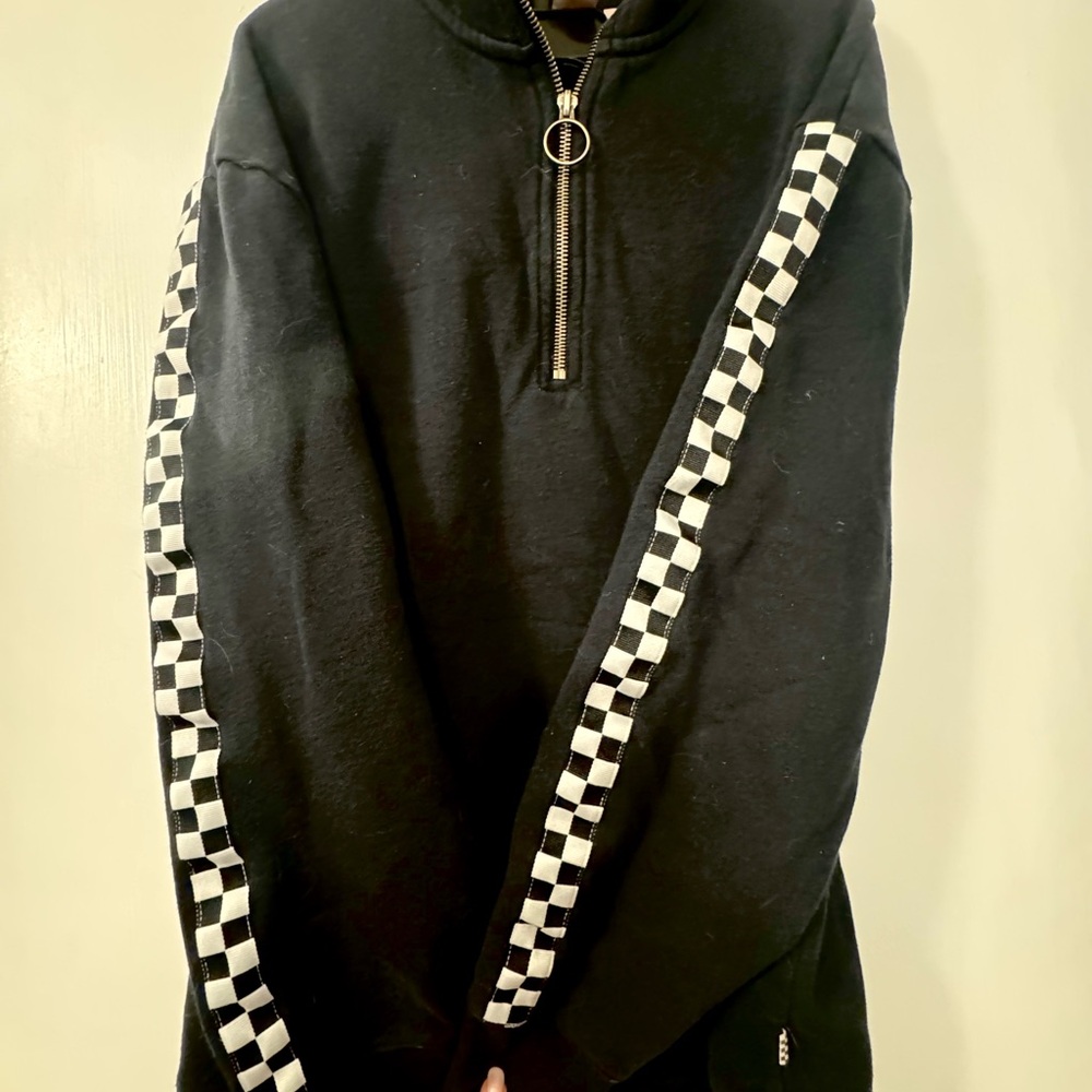 Vans Chromo Half Zip Pullover Sweatshirt Size XS